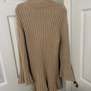 Something Navy Turtleneck Sweatdress